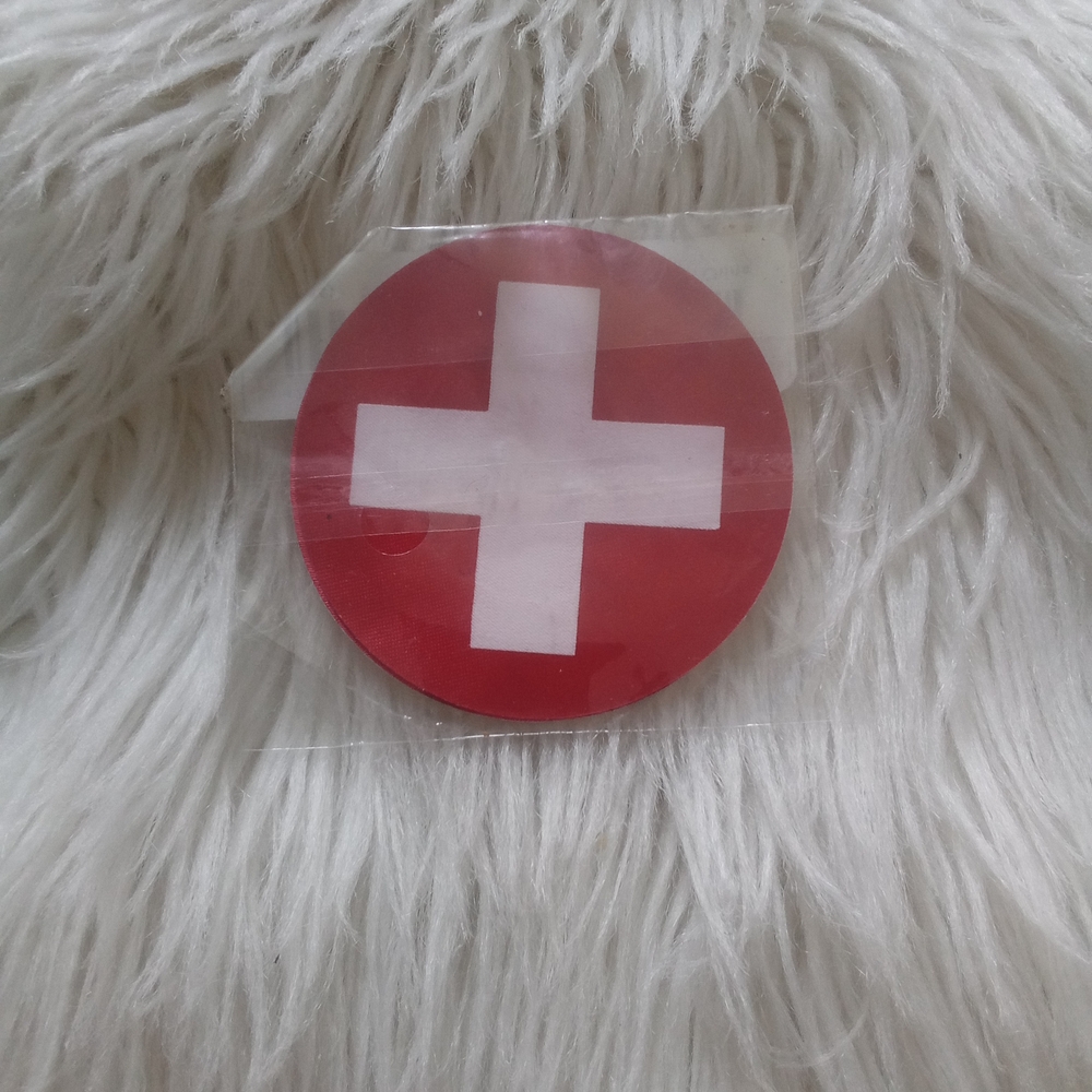 Red and White Nurse Pasties